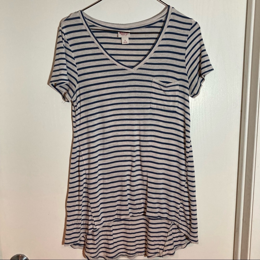 Mossimo striped‎ tee Small